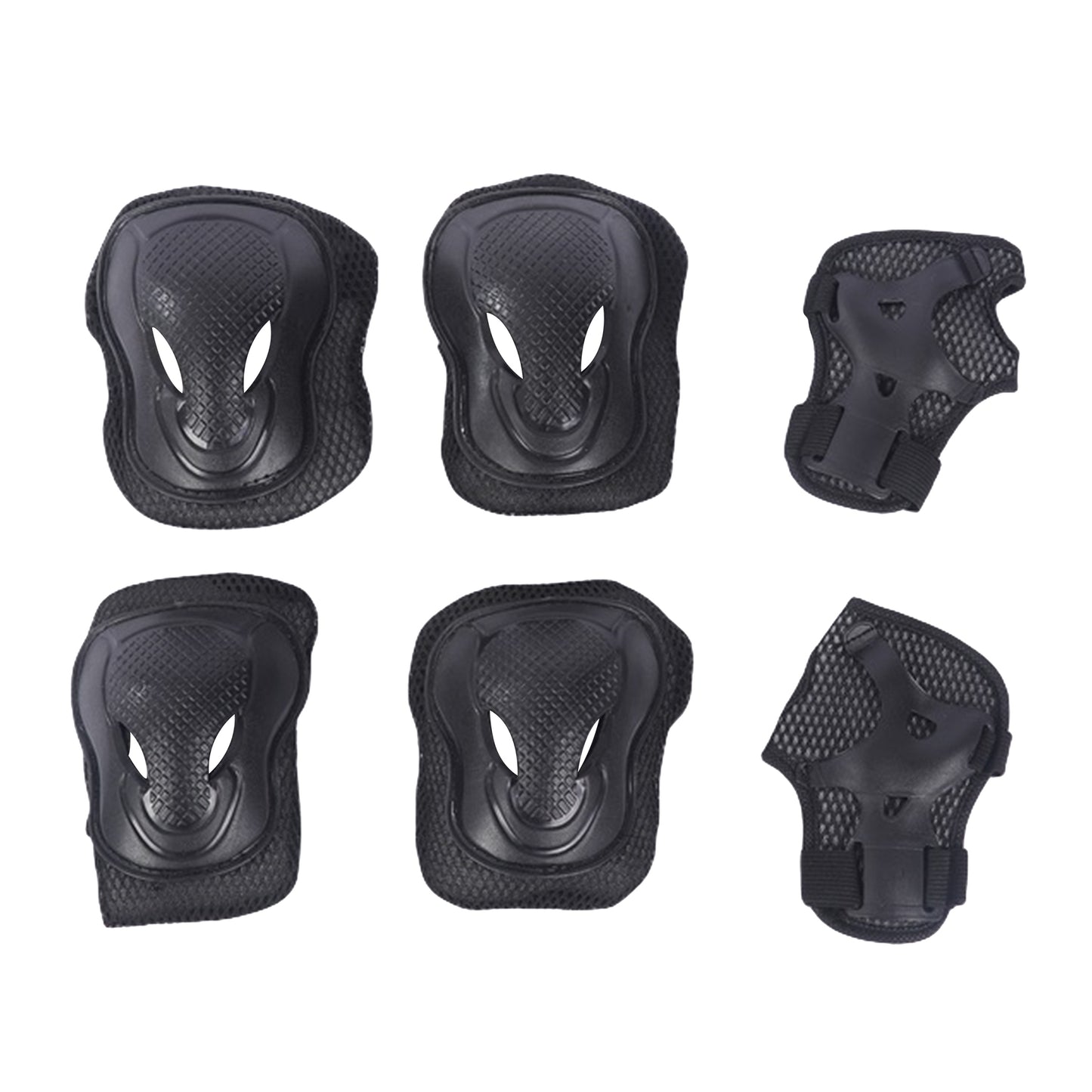 Endless EL1028 Protective Guard Kit for Skating, Cycling and Skateboarding with Knee, Elbow and Wrist Protector | Material : ABS, Nylon | With Adjustable Straps to Fit Perfectly for Adults