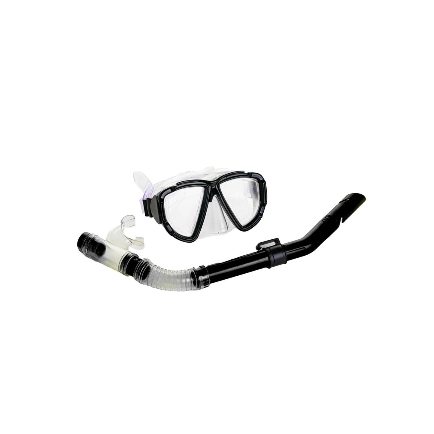 Endless EL1015 Snorkel Mask with Dry Top Breathing System | Material: Silicon, Plastic | with Anti-Fog and UV Protection | Diving Mask with Waterproof Equipment for Adults and Children