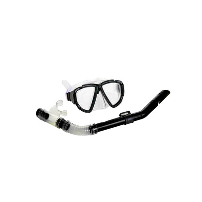 Endless EL1015 Snorkel Mask with Dry Top Breathing System | Material: Silicon, Plastic | with Anti-Fog and UV Protection | Diving Mask with Waterproof Equipment for Adults and Children