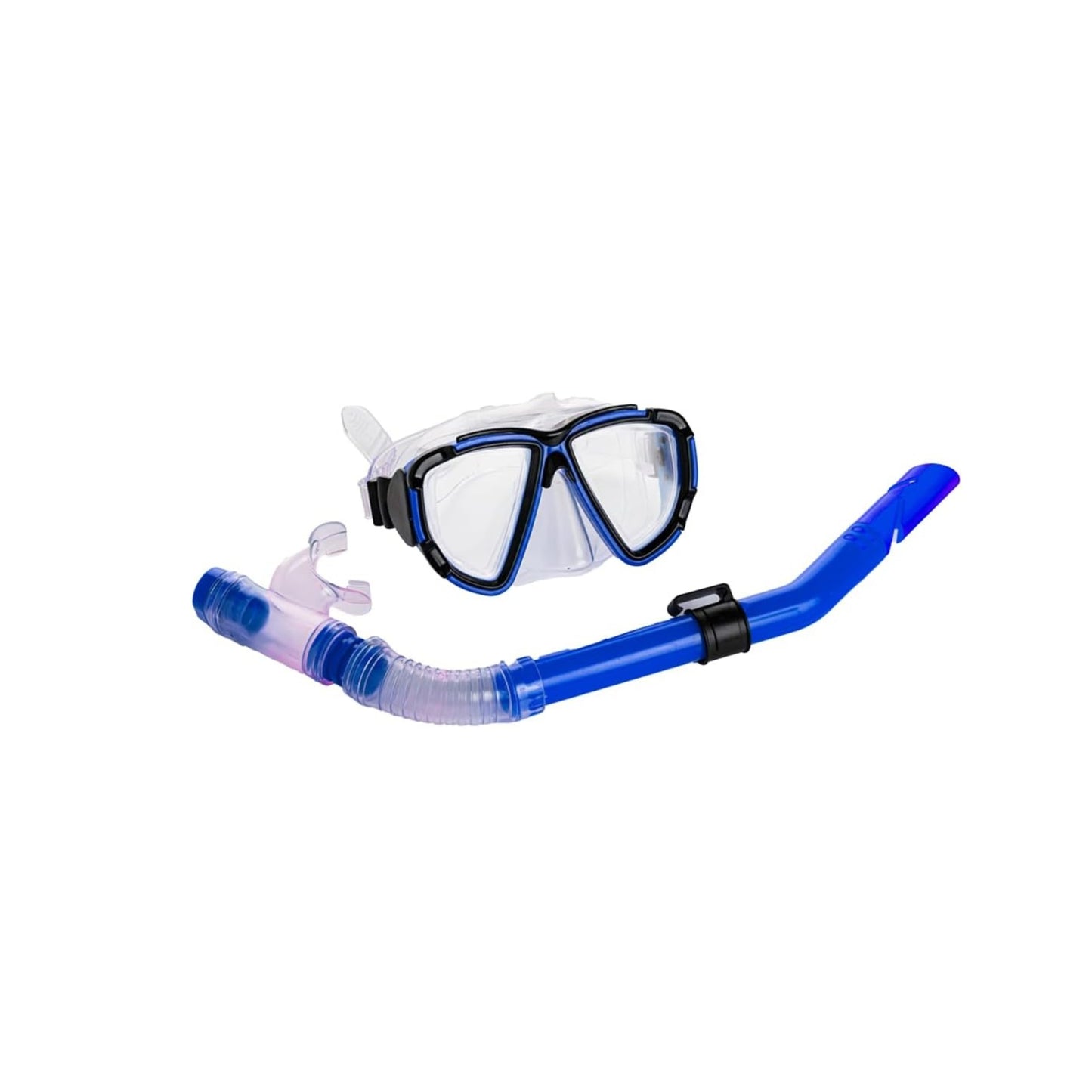 Endless EL1015 Snorkel Mask with Dry Top Breathing System | Material: Silicon, Plastic | with Anti-Fog and UV Protection | Diving Mask with Waterproof Equipment for Adults and Children