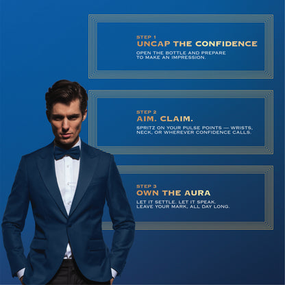 Wild Stone Hero Long Lasting Premium Perfume for Men | Eau de Parfum (EDP) | 100 ml / 3.4 Fl oz | Best Gift for Him l Premium Perfume for Men l Infused with Aromatic & Marine Notes