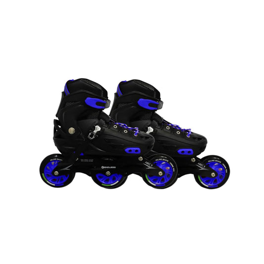 Endless EL1033 Inline Adjustable Skates | Aluminium Chassis and 100 mm PU Three Wheels | with ABEC 9 Bearings | Indoor and Outdoor