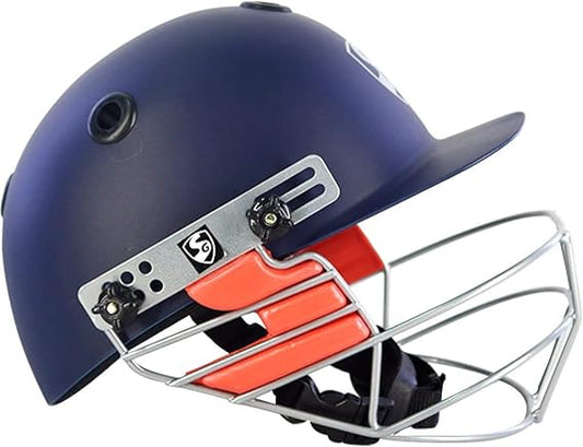 SG Optipro Cricket Helmet | Lightweight and Durable Protective Gear – Adjustable Fit for Men, Women, and Youth Players
