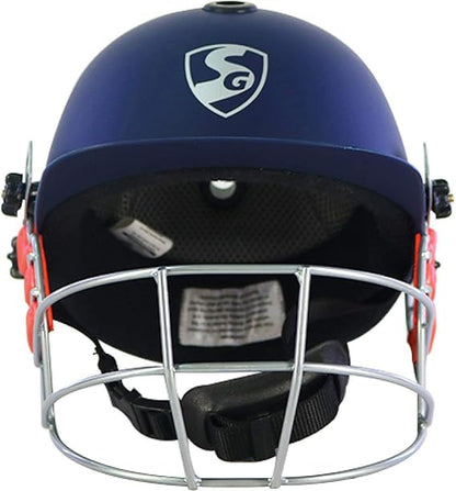 SG Optipro Cricket Helmet | Lightweight and Durable Protective Gear – Adjustable Fit for Men, Women, and Youth Players