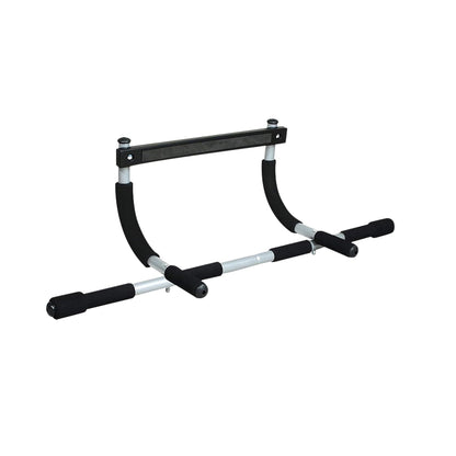 Endless EL1037 Stainless Steel Curved Pull Up Bar for Home Wall | Material: Stainless Steel | For Strengthening Exercises at Home or Gym with Anti-Skid Cushion Grip | For Adult, Men and Women