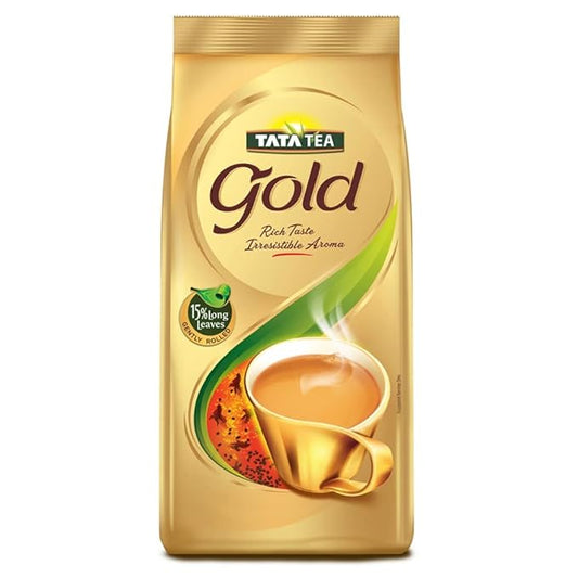 Tata Tea Gold | 500g Pouch | Rich Aroma and Smooth Taste Black Tea – Perfect for Chai or Plain Tea
