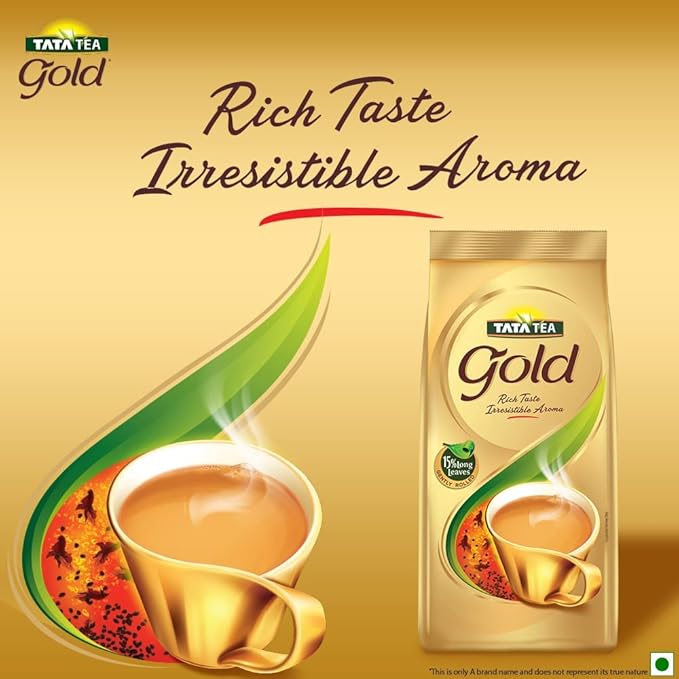 Tata Tea Gold | 500g Pouch | Rich Aroma and Smooth Taste Black Tea – Perfect for Chai or Plain Tea