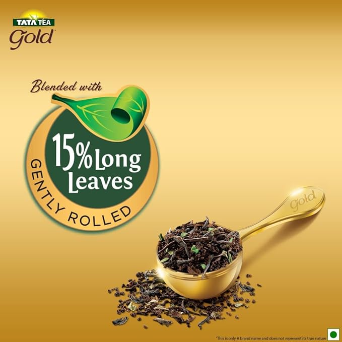 Tata Tea Gold | 500g Pouch | Rich Aroma and Smooth Taste Black Tea – Perfect for Chai or Plain Tea
