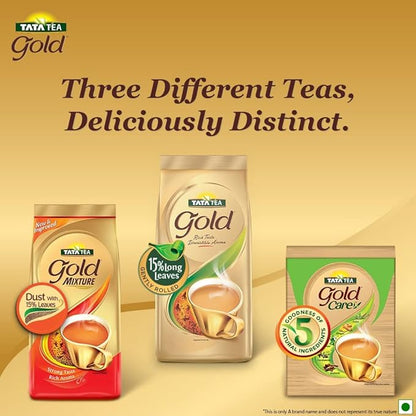 Tata Tea Gold | 500g Pouch | Rich Aroma and Smooth Taste Black Tea – Perfect for Chai or Plain Tea