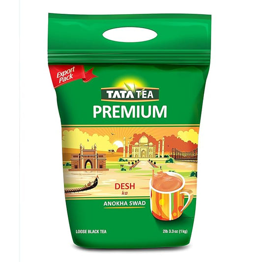 Tata Tea Premium | Loose Leaf Black Tea | 1kg Pack | Rich and Aromatic Indian Tea – Perfect for Chai or Plain Tea