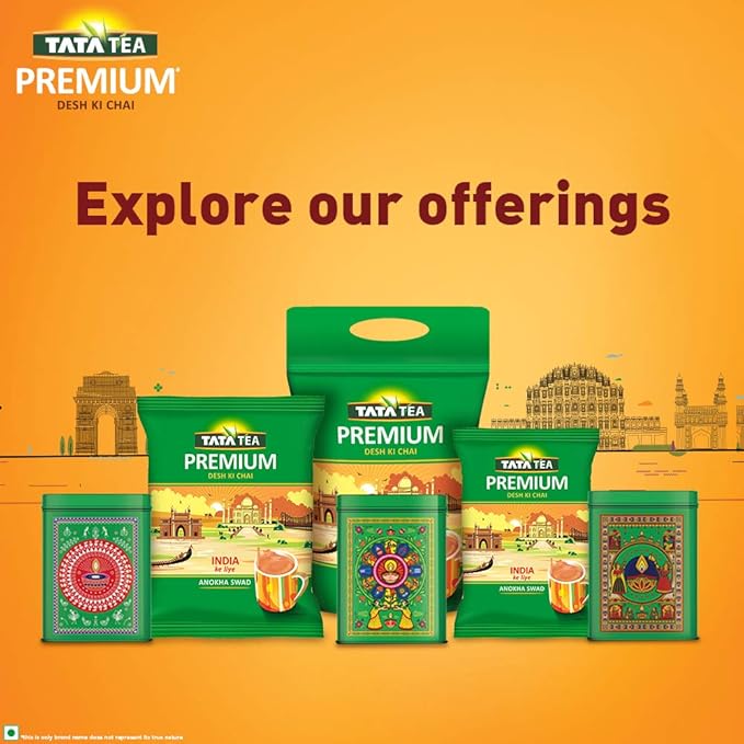 Tata Tea Premium | Loose Leaf Black Tea | 500g Pack | Rich and Aromatic Indian Tea – Perfect for Chai or Plain Tea