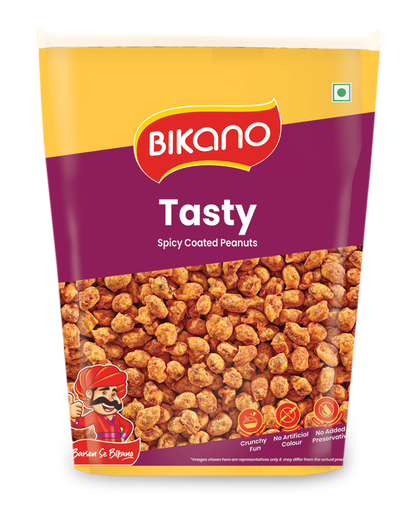 Bikano Tasty Spicy Crunchy & Roasted Snack | Premium Nutty Delight with Rich Spices | Perfect Munch for Any Time | Packed with Bold Flavors & Quality Ingredients – 1kg
