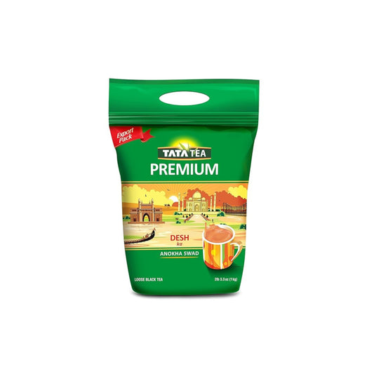 Tata Tea Premium | Loose Leaf Black Tea | 1kg Pack | Rich and Aromatic Indian Tea – Perfect for Chai or Plain Tea