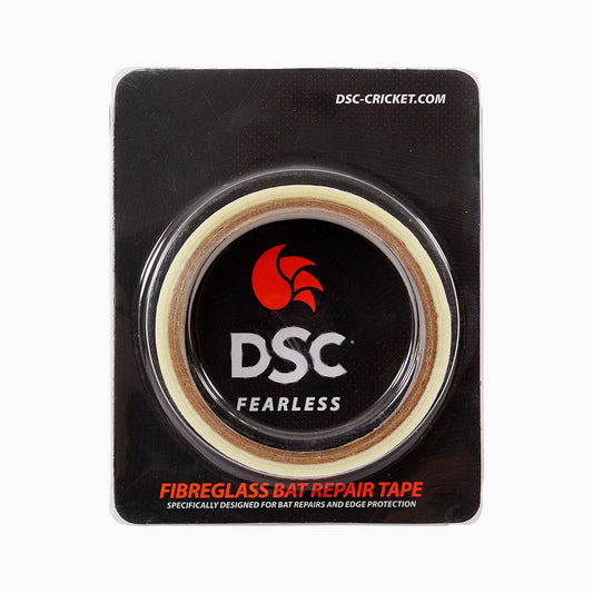 DSC Fiberglass Cricket Bat Tape | Color: White | Material: Fiberglass | Weight: 60g |Use to Reduce Crack of Bat | Protects Willows from Damages | Strong Self Adhesive | Easy to Apply by Everyone