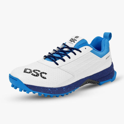 DSC Jaffa 22 Cricket Sport Shoes | for Men & Boys | Breathable Mesh | Non-Slip Sole | Improved Stability | Embossed Design | Durable & Lightweight