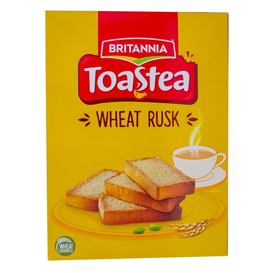 BRITANNIA Toastea Suji Rusk 21.51oz (610g) - Biscotte De Semoule - Crispy Tea Time Snack - Crispy Crunchy Toast (Pack of 1)